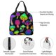 thumbnail image 4 of Easygdp Bright Mushrooms Bolsa Térmica Premium - Tela Oxford Impermeable, Gran Capacidad, Bolsillo Frontal, Unisex para Trabajo, Escuela, Actividades al Aire Libre y Picnics, 4 of 8