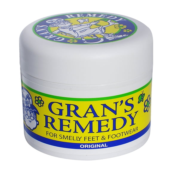 Gran's Remedy Original Foot Odor Powder Care for Smelly Feet and Footwear
