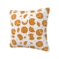 thumbnail image 2 of Wukai Yellow Biscuit Premium Polyester Fleece Pillow Covers with Hidden Zipper Closure,Luxuriously Soft and Durable-16"x16", 2 of 7
