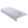 thumbnail image 3 of Thinsony Housse de Table de Massage Réutilisable et Lavable en Coton Violet 80cm 1ensemble, 3 of 6