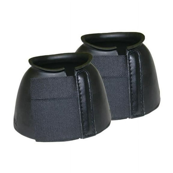 Jacks 2127-BK-S Bell Boots Smooth with Cloth Hook & Eye, Black - Small