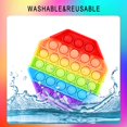 thumbnail image 4 of 2 paquetes Pop Bubble Push Fidget, Poppits Poppit Popper Poppit It Figets Autism Fidgets Sensory Game Cheap Anxiety S Its Fijet Figut Adhd Tie Dye Red para niños Ormromra WMCH-247, 4 of 7