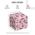 thumbnail image 3 of Picia Cute Fox Pink Tree Pattern Tissue Box Cover,PVC Leather Square Holder,Tissue Box Holder with Magnetic Bottom,Facial Paper Organizer Dispenser-5.2"X5.2"X5.2", 3 of 8