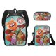 thumbnail image 2 of 2026 Metamorphosis of Youth TurningRed Anime Student Schoolbag Polyester Single Layer Pencil Bag Small Shoulder Bag Three-piece Set, 2 of 5