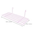 thumbnail image 2 of unbranded Soporte Decorativo Para Pájaros Pequeño Color Rosa Con Resistente Para Jaulas, 2 of 8