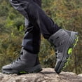 thumbnail image 4 of YOURDIARY Womens Mens Waterproof Anti-Slip Hiking Boots Outdoor Trekking Camping Trail Hiking Shoes, 4 of 8