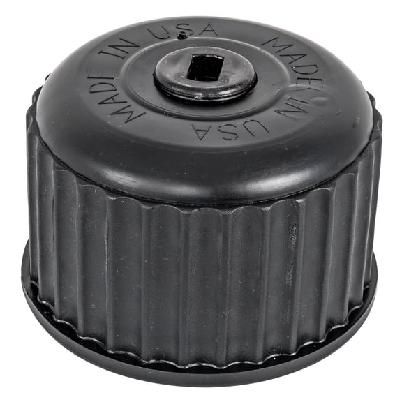 JEGS Replacement Utility Jug Cap Black Plastic