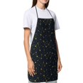 thumbnail image 4 of Pofeuu Constellation Print Aprons with Pockets, Cute Aprons for Kitchen, Cooking, Server, Barber, Chef Apron, 4 of 7