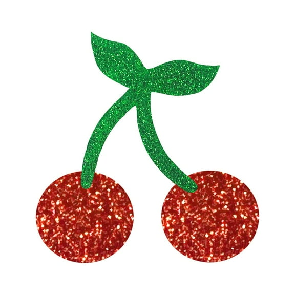 Masteelf Assorted Color Fruit Cake Topper Set of Cake Decoration Made of Cloth with Cherry Design