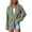 Sage Green, variant on PRETTYGARDEN Women's Button Down Shirts Fall Long Sleeve Textured Stripe Tops Oversized Shacket Jacket Knit Blouses