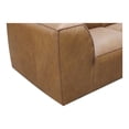 thumbnail image 6 of Moe's Home Form Classic L-Shaped Modular Sectional Sonoran Tan Leather, 6 of 7