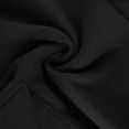 thumbnail image 5 of WREESH Men's Cargo Pants Sweatpants Heavy Solid Color Straight Wide Leg Pants Casual Sports Pants Black, 5 of 6