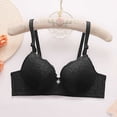 thumbnail image 3 of Squevariel Women's Push-Up Bra Sexy Lace Full Cup Bra Breathable Soft Wireless Bra, 3 of 5