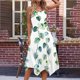 thumbnail image 4 of Ladies Summer Tops Impreso sin Mangas Cuello Redondo Vestido Casual para Uso Diario Y Casual, 4 of 7