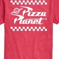 thumbnail image 3 of Toy Story - Pizza Planet - Men's Short Sleeve Graphic T-Shirt, 3 of 5