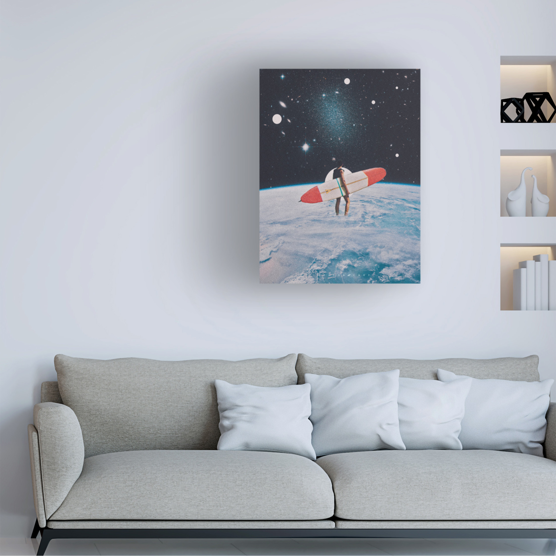 Trademark Fine Art spacerocket art  196 Canvas Wall Art