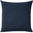 thumbnail image 2 of Nourison Life Styles Embroidered Flowers Navy 20" x 20" Throw Pillow Cover, 2 of 6