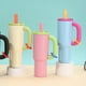 thumbnail image 5 of Vaso Térmico de Acero Inoxidable de 40 Oz con Pajita y Aislamiento para Hielo, Gran Capacidad, con de Café, Color ., 5 of 6