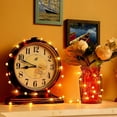 thumbnail image 4 of Cadena de luces LED de 50 LED a batería de 16,4 pies con 8 modos de parpadeo, control remoto y temporizador para otoño, Halloween, Acción de Gracias, bodas, fiestas de cumpleaños, decoración del hogar, 4 of 5