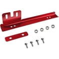 thumbnail image 1 of Car License Plate Bracket Holder, Aluminum Front Bumper License Plate Relocator Frame Holder Bar, License Plate Mount Bracket Kit with Bolts and Nuts, Universal License Plate Holder (Red), 1 of 6