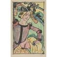 thumbnail image 3 of Emile Bernard 11x14 Black Modern Framed Museum Art Print Titled - He Takes Her by Her Long Beautiful Hair (The Unfaithful Wife) (1892), 3 of 5
