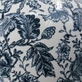 thumbnail image 4 of A&B Home Chinoiserie Gourd-Shaped Vase with Tapered Neck - Blue, White Finish, 4 of 10