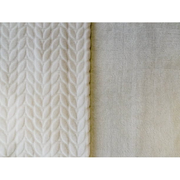 RTC Fabrics 60" 100 Polyester Minky Fleece Apparel fabrics 8 yd By the