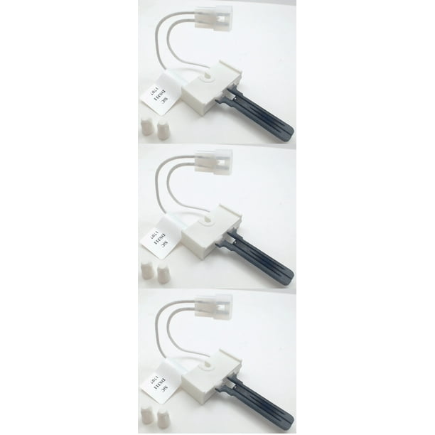 Gas Dryer Flat Igniter 3 Pack for Whirlpool, AP3109449, PS373025