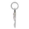 thumbnail image 2 of Auriga 925 Sterling Silver Rhod-pltd Black Enamel Graduation Cap/Diploma Charm (L-22 mm, W-17 mm), 2 of 6