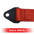 thumbnail image 3 of Ikon Motorsports 32" Red Limit Strap w/ Shock Bolts Fits Trucks SUVs ATVs UTVs Off-road, 10000lbs Shock Suspension Travel 4 Layers Webbing with IKON Logo, 1PC, 3 of 9