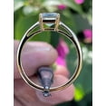 thumbnail image 4 of 2Ct Asscher Cut Lab-Created Diamond Women's Engagement Ring 14K Yellow Gold Plated Sterling Silver, 4 of 4