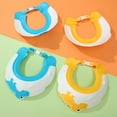 thumbnail image 3 of 4Pcs Baby Shower Caps Kids Shampoo Shower Bath Hats Adjustable Hair Washing Caps, 3 of 7