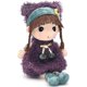 thumbnail image 1 of Kawaii 17 inch Stuffed Plush Girl Toy Doll Good Gift for Kids Baby Lover.(Purple), 1 of 5