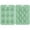 A004- Green, variant on Silicone Ice Cube Molds, Penguin Molds, 9 Cavity, Light Pink, Flexible Silicone, Freezer Compatible, 1 Pc, 8.5*6.2in, Candy Molds, Baking, Holiday Treats
