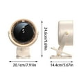thumbnail image 2 of Klonfd Purpose Charging And Plugging Fan Summer Quiet Digital Display Adjustable 5 Speed Clip On Fans For Bedroom Kitchen Home Outdoor, 2 of 5