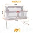 thumbnail image 4 of Cuna-barandal de Seguridad Plegable Kool Baby con Mosquitero, 4 of 4