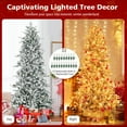 thumbnail image 6 of Barara King National Tree, Christmas Tree,Xmas Tree,6/7.5 Feet Pre-lit Artificial Christmas Tree-7.5 ft, 6 of 7