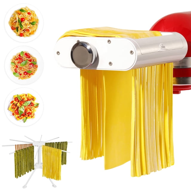 Accesorio para hacer pasta Antree para KitchenAid con estante y cepillo