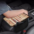 thumbnail image 4 of Chririnla Geometric Southwestern Pattern Car Armrest Cover with Side Storage Car Arm Rest Covers for Vehicle Interior, Comfortable Center Console Cushion Pad Sedan, 4 of 6