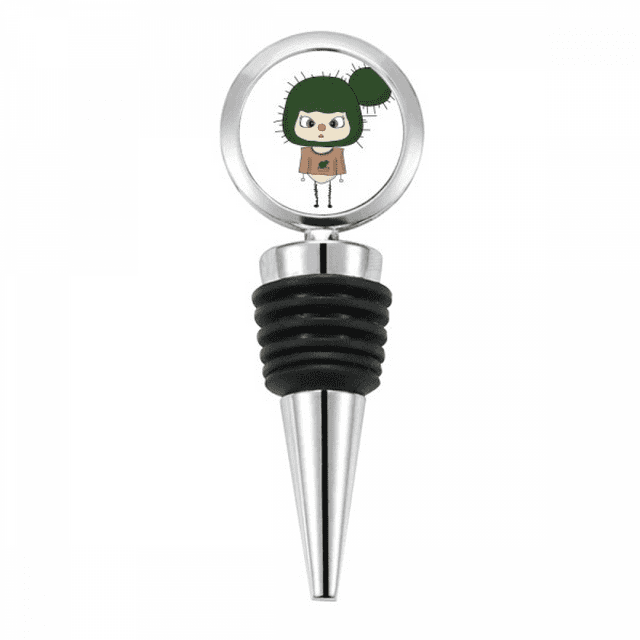 Cactus Green Sand Water Dangerous UU Bottle Stopper Stainless Steel Rubber Reusable
