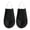 Black, variant on Fgnfyis 1 Pair Womens Solid Non Boat Socks Lace Splice Design for High Heels Low Cut No Show Black