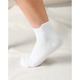 thumbnail image 3 of Men's Socks 10 Pairs Ankle Socks White, Solid Color 10-Pack Short Socks, 3 of 6