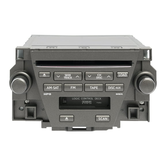 Restored 2007-2009 Lexus ES350 AM FM MP3 Cassette Single-Disc CD Player Model 86120 33730 - (Refurbished)