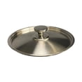 thumbnail image 4 of Tapa de repuesto para olla, tapa de sartén de acero inoxidable, tapa de sartén de metal, tapa universal para olla 28 centímetros, 4 of 9