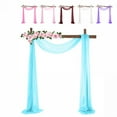 thumbnail image 4 of White Wedding Curtains Arch Draping Fabric Ceremony Backdrop Decorations, 4 of 6