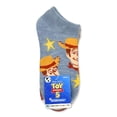 thumbnail image 2 of Disney Pixar Toy Story Boys No-Show Socks, 5-Pack, Sizes S/M-M/L, 2 of 11