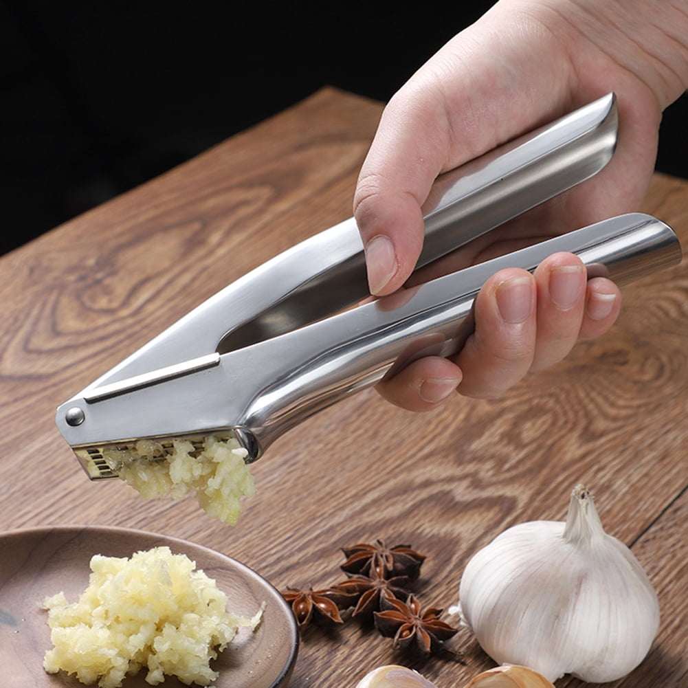 Garlic Press Upgraded 304 Stainless Steel Mincer and Crusher Home