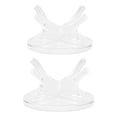 thumbnail image 1 of MasteelfCA 2pcs Acrylic Baseball Show Rack Softball Display Stand Tennis Acrylic Display Rack, 1 of 7