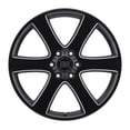 thumbnail image 3 of Black Rhino Haka 20X8.5 6X139.7 15Et 76.1Cb Gloss Black W/ Milled Spokes Wheel, 3 of 3