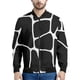 thumbnail image 3 of Chaqueta con estampado 3D de piel de jirafa para hombre y mujer, sudadera holgada de primavera, chaqueta bomber informal con cremallera, ropa de calle, abrigo, 3 of 5